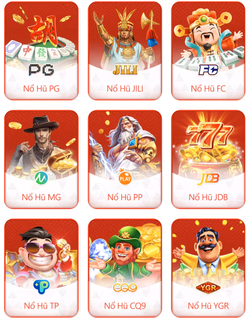 Sảnh game Nổ hũ SHVET